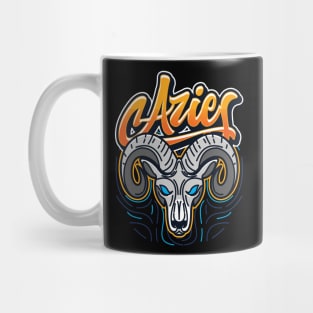 Zodiac ARIES Fingerprint Series Mug